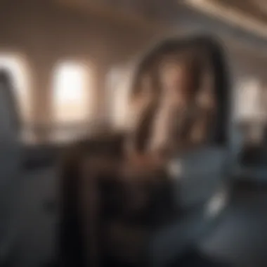 Ultimate Comfort: Business Class Seat Features Luxurious Business Class Seat