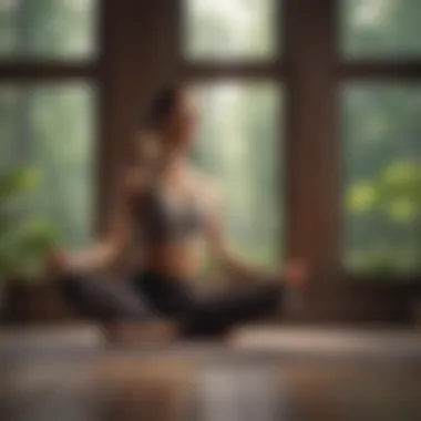 Mindfulness Through Yoga Yoga practice highlighting mindfulness and wellness